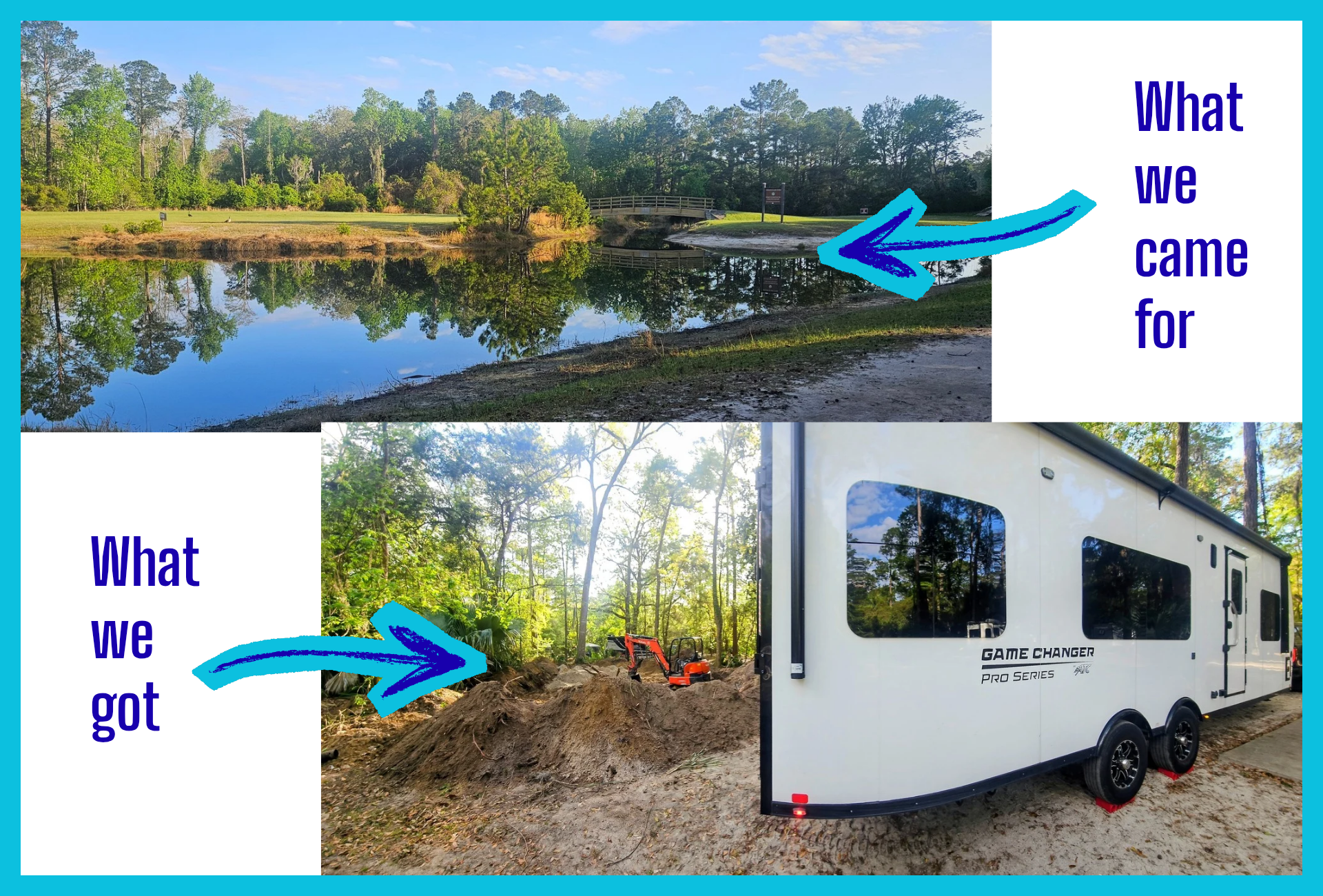 Blythe Island left a literal hole in our travels