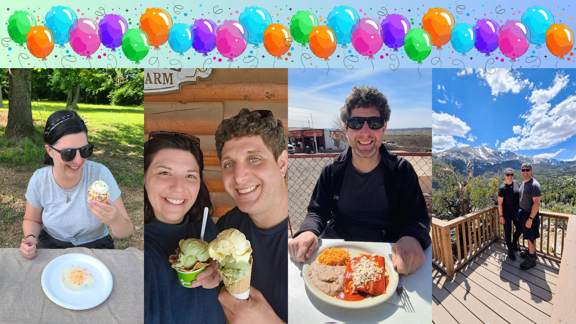 Birthdays on the road: a retrospective