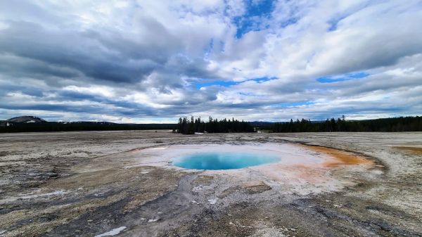 We went to Yellowstone on a whim