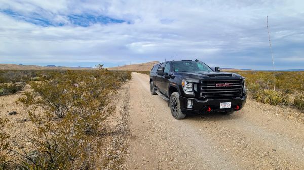 Eat my dust! Full speed ahead in Big Bend National Park