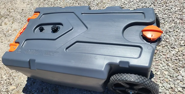 Product Review: The Camco Rhino Heavy Duty 36 Gallon Portable Waste Holding Tote Tank