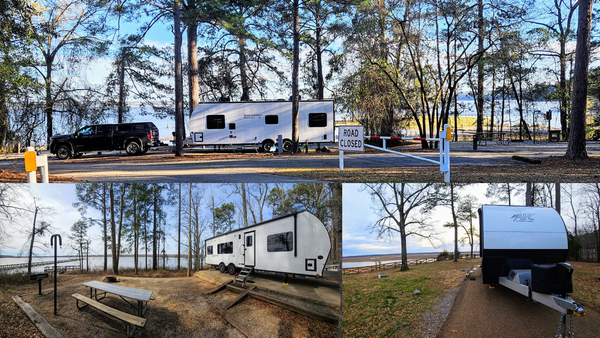 Three COE campgrounds, one Goldilocks Principle