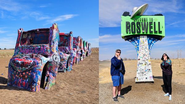 Did we come at a bad time? Amarillo, TX and Roswell, NM