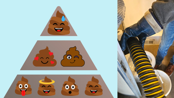 Things got even crappier (our first poo pyramid!)