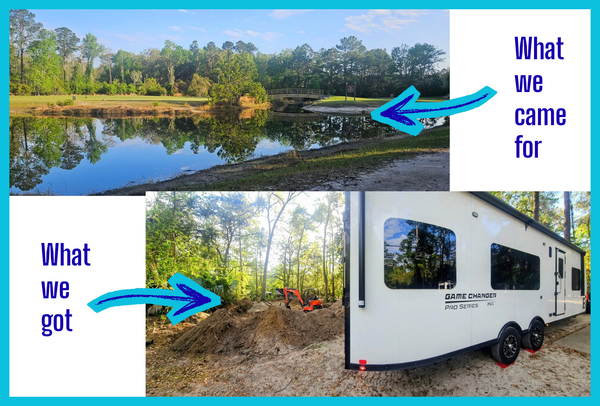 Blythe Island left a literal hole in our travels