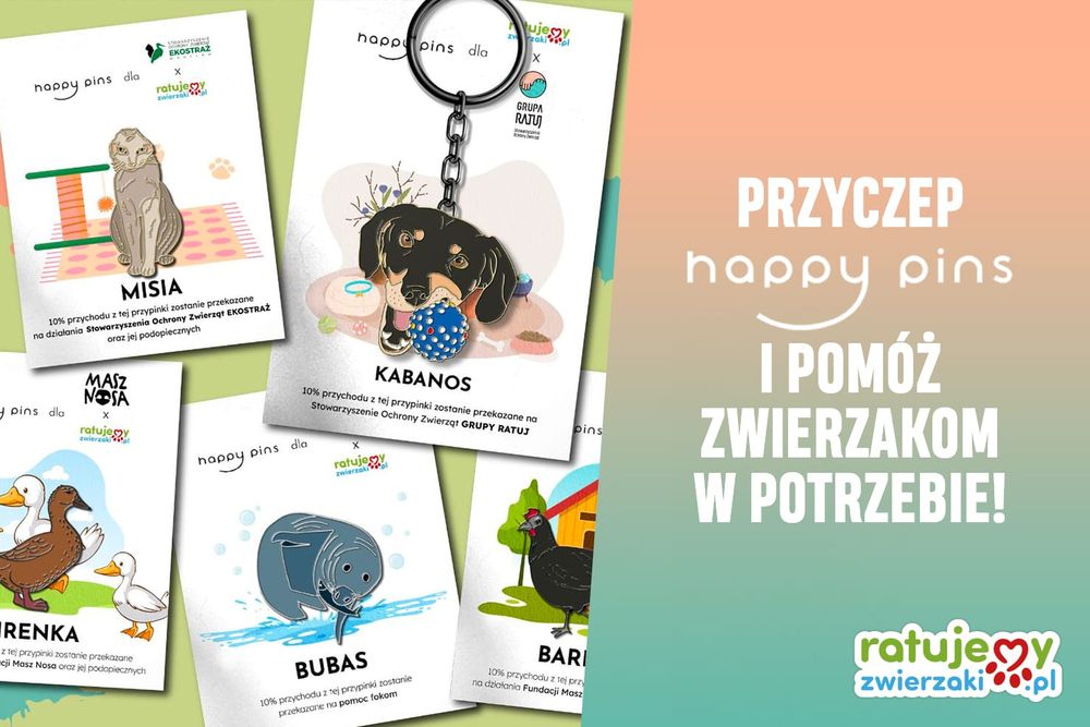 Przyczep HappyPins, Ratuj Zwierzaka!
