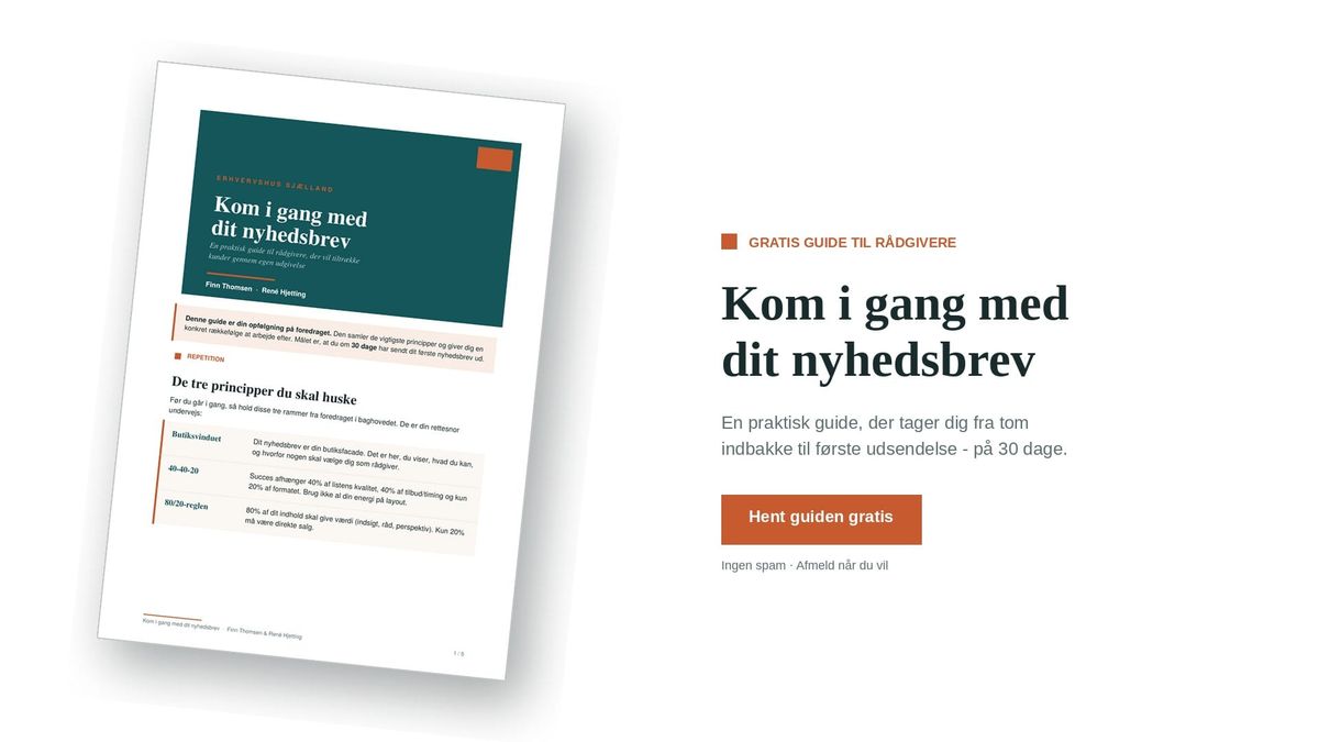 Nyhedsbrev Guide