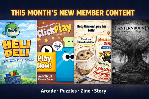 🥷✨ Launch Month Inside Ninjadoodle