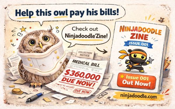 Ninjadoodle'Zine Issue #1