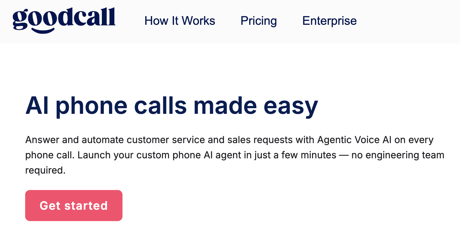 goocall ai agents