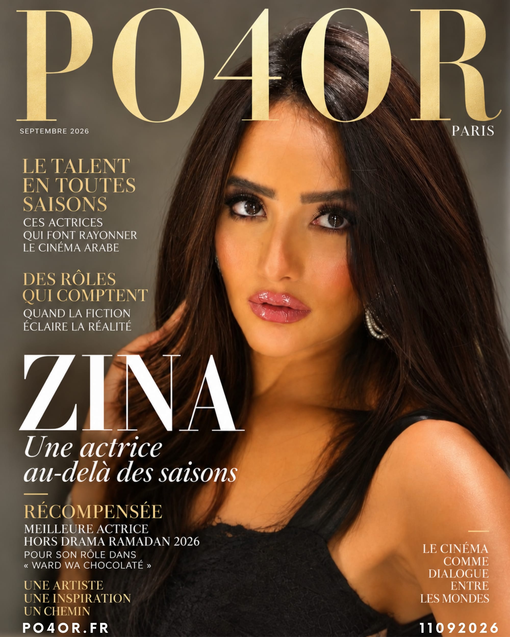 ZINA  LA FORCE D’UNE ACTRICE QUI NE SE MESURE PAS AUX SAISONS