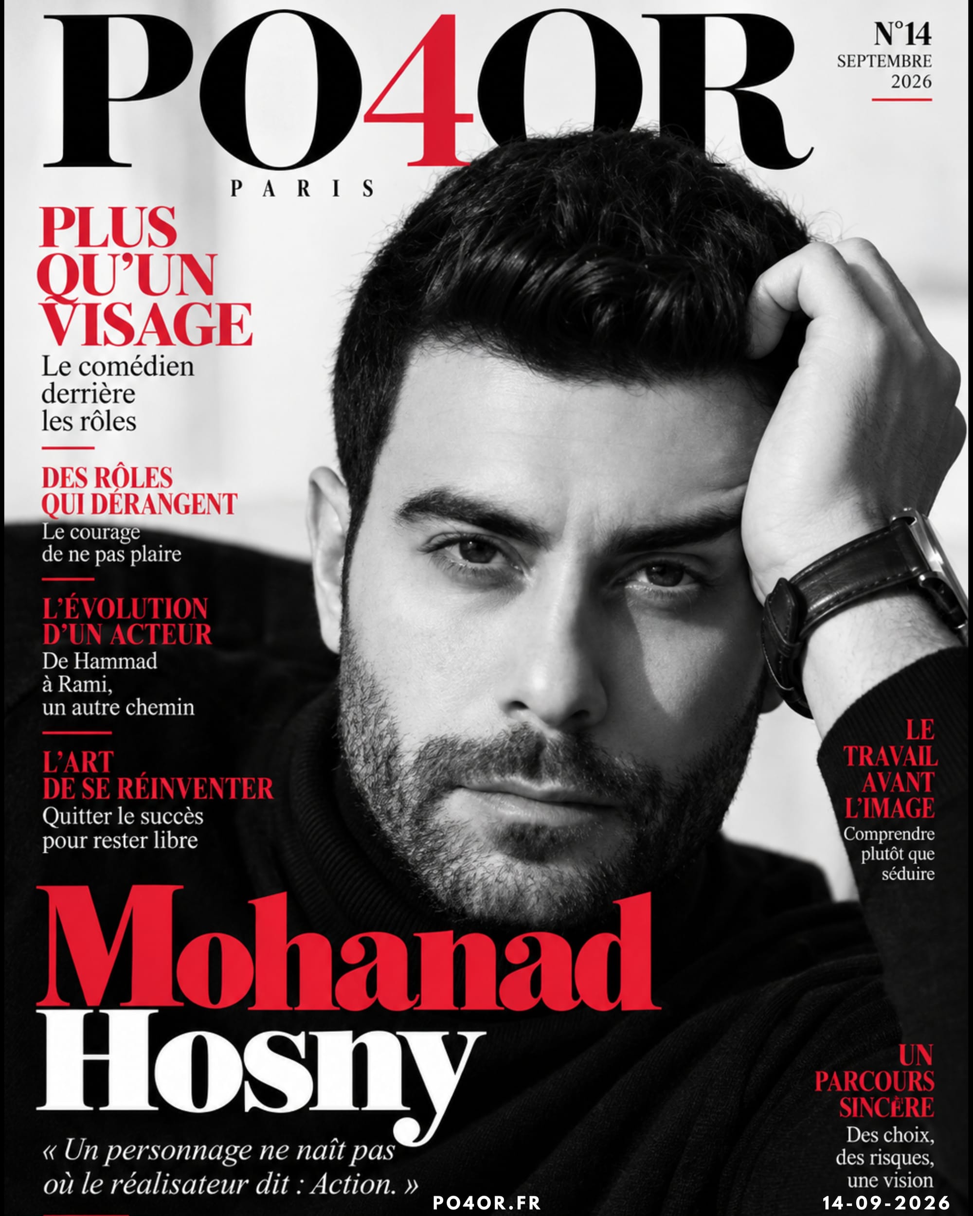 MOHANAD HOSNY L’art de ne jamais être deux fois le même