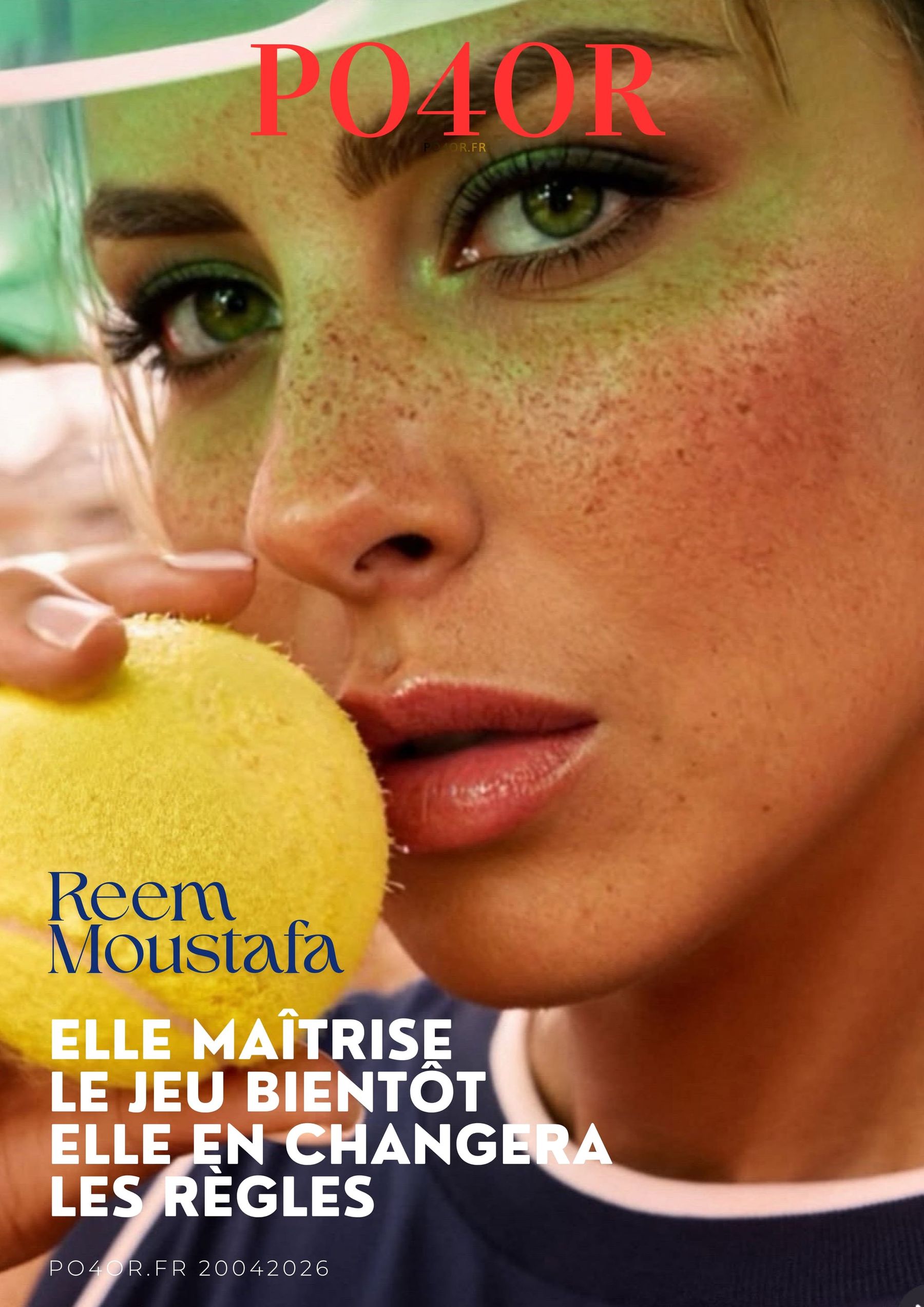 Reem Moustafa Elle maîtrise le jeu. Bientôt, elle en changera les règles.