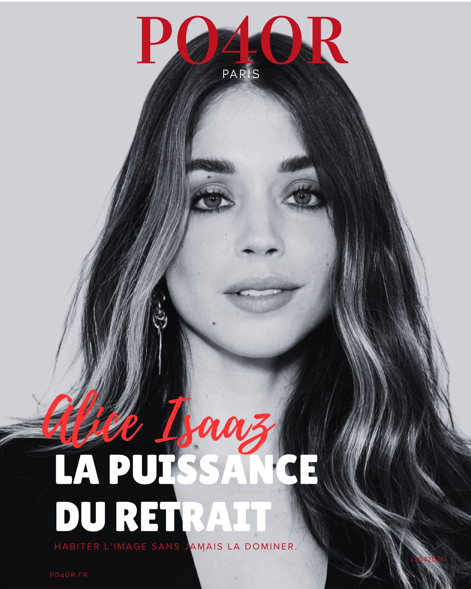 Alice Isaaz, la puissance             du retrait