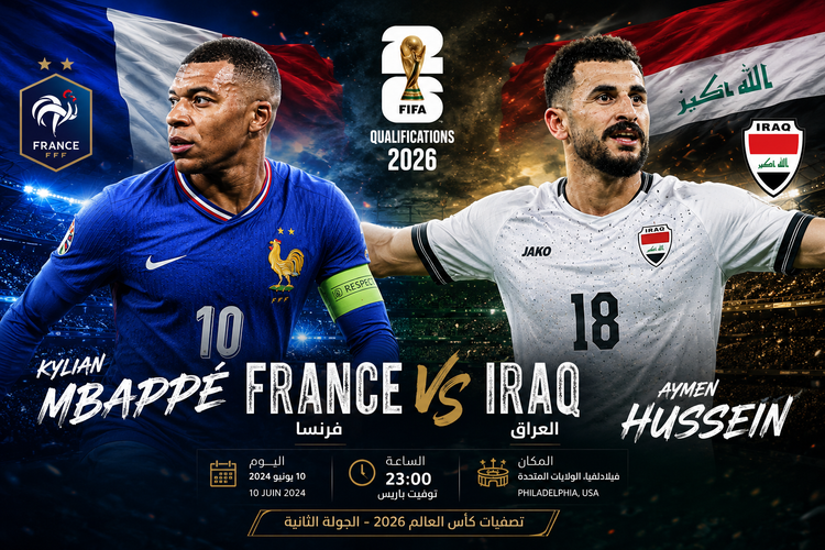 Irak – France : une nuit où l’ambition défie l’histoire