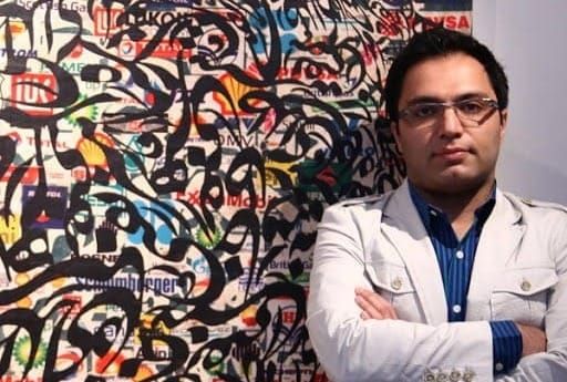 Mohammad Bozorgi, la lettre comme système : de l’héritage oriental à l’espace global