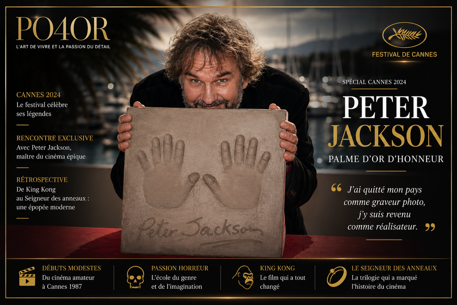 Peter Jackson à Cannes : du « graveur photo » au maître du cinéma épique