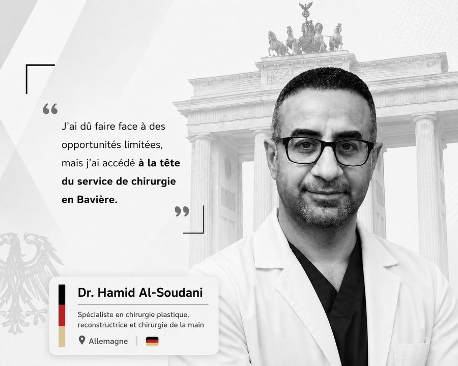 D’un jeune médecin irakien à chef de service en Allemagne : le parcours de Hamid Al-Soudani face aux refus et aux défis