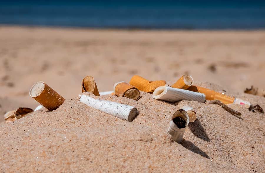 Mozziconi di sigaretta, tra inquinamento ambientale e rischi per la salute