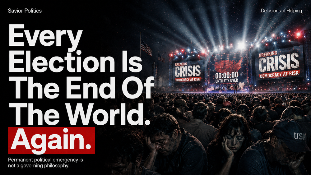 The Most Important Election of Our Lifetime, Again