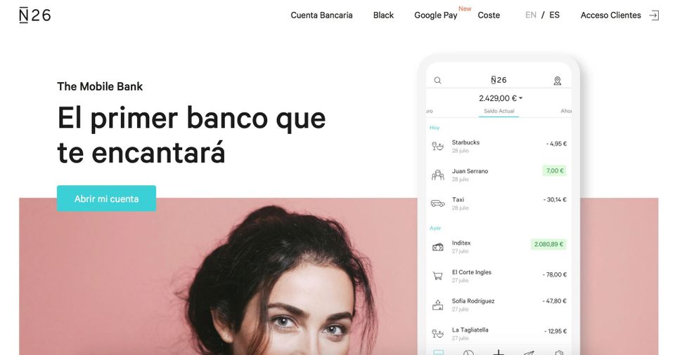 La experiencia con N26, el banco nativamente móvil