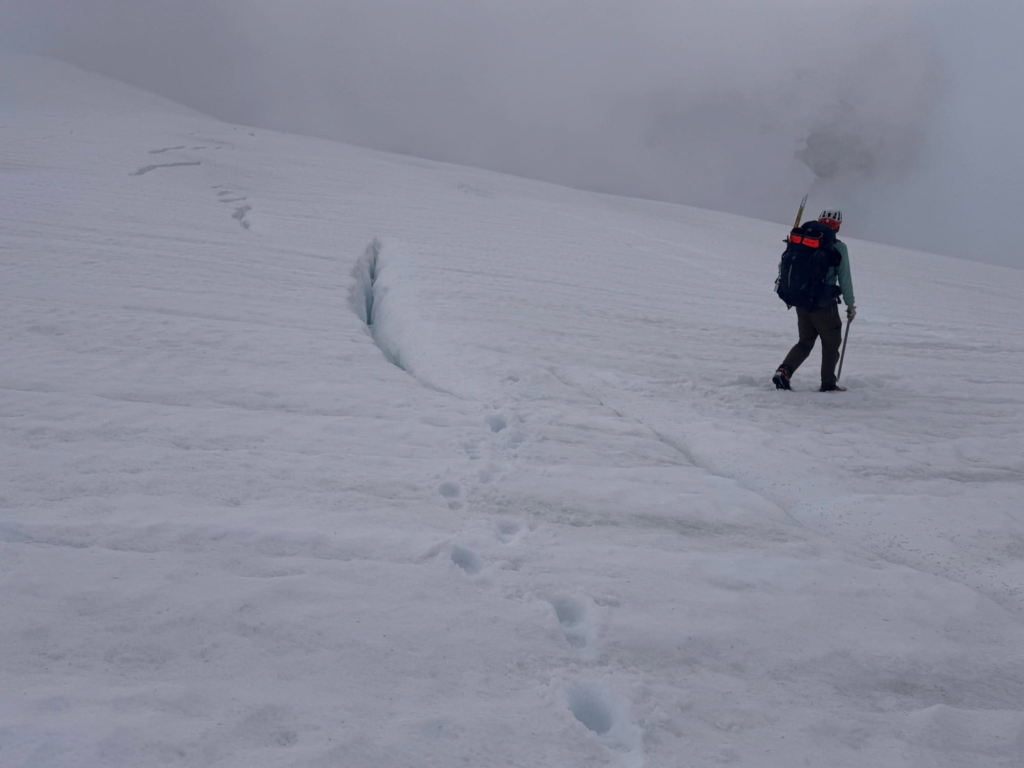 Don't step on the Crack or you'll <br/>descend into the bowels of the earth