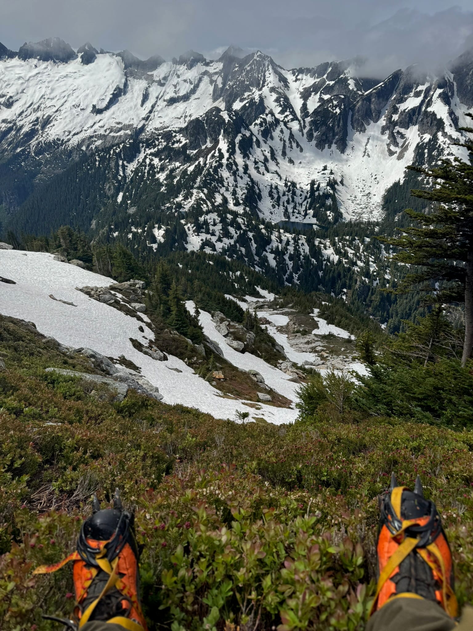 The views were great