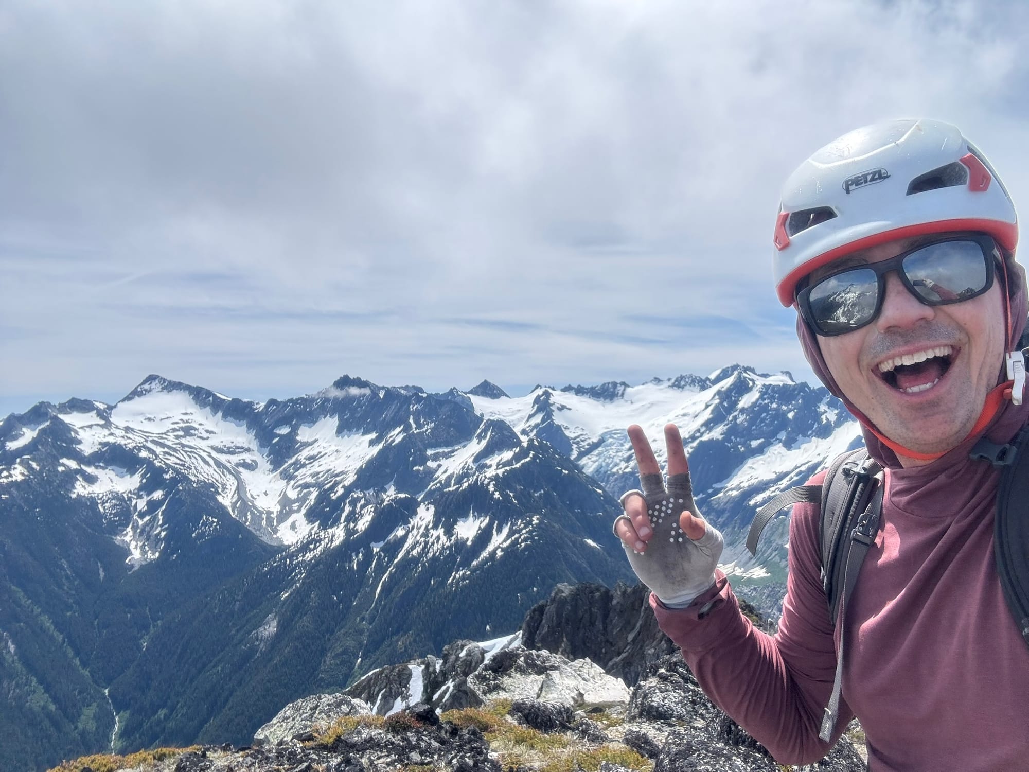 WOW THERE ARE PEAKS UP HERE