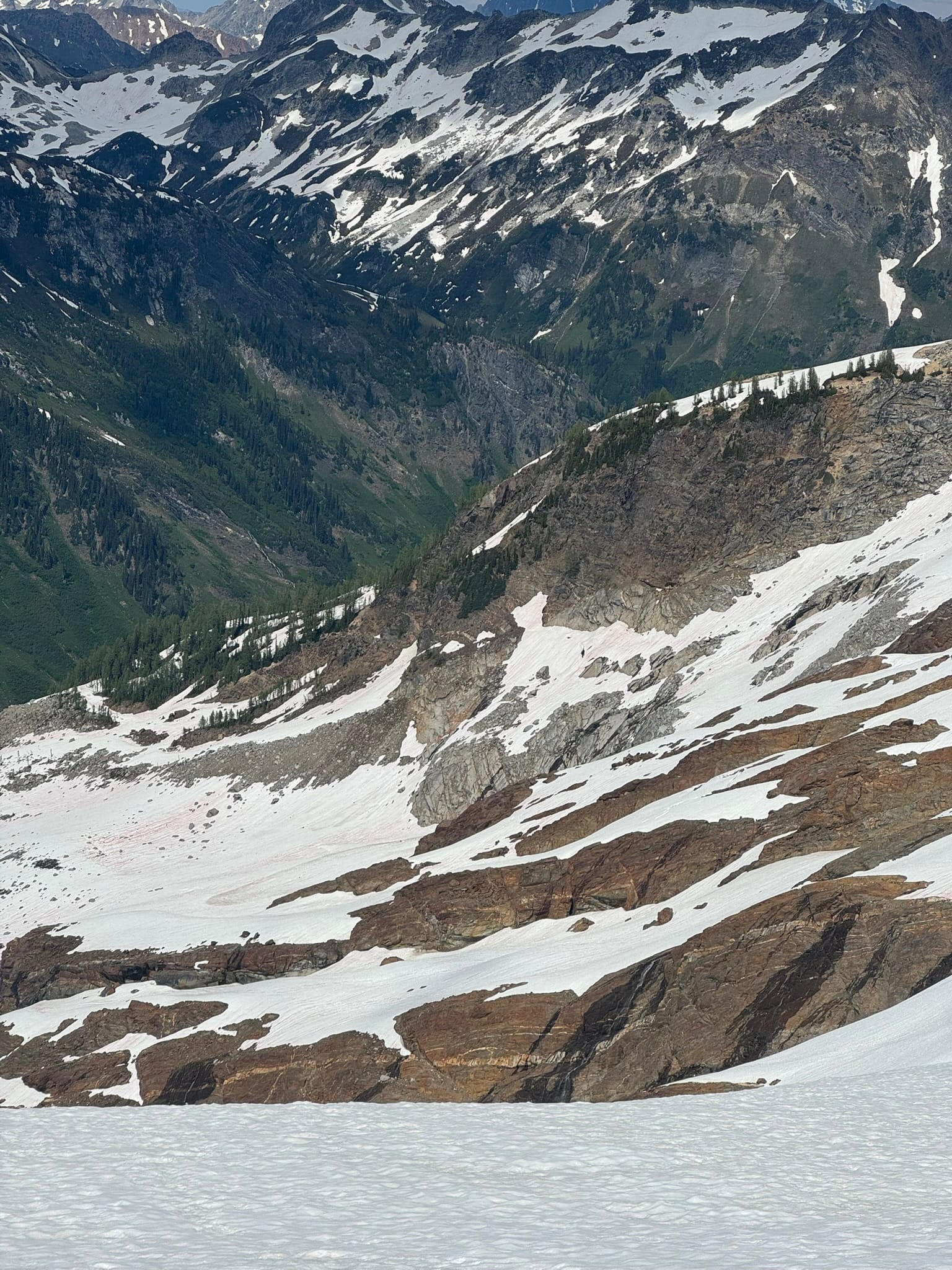 The part of Butterfly I could have followed had I plunged. I felt quite pleased with my route. 