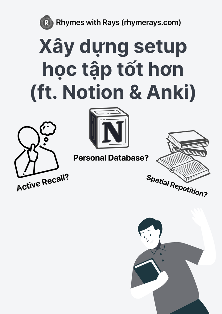 #002 Xây dựng setup học tập tốt hơn (ft. Notion & Anki)