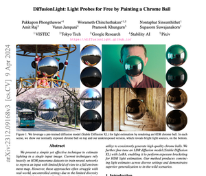 Paint a Chrome Ball, Steal the Sun: Google’s DiffusionLight Gives Any AR Scene Perfect Lighting post feature image