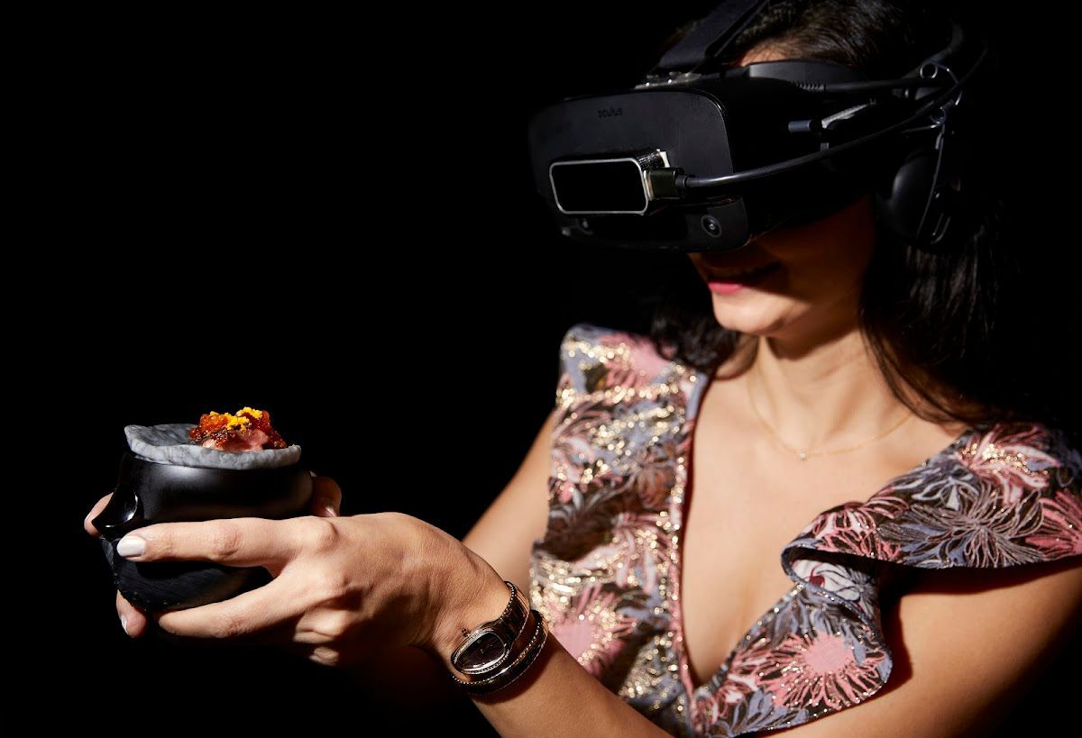 Virtual Art Meets Michelin-Starred Supper