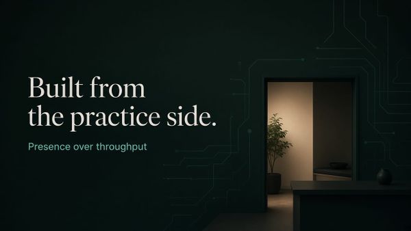 Built from the practice side