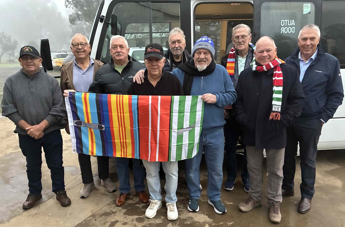 Poignant trip for our Viet vets