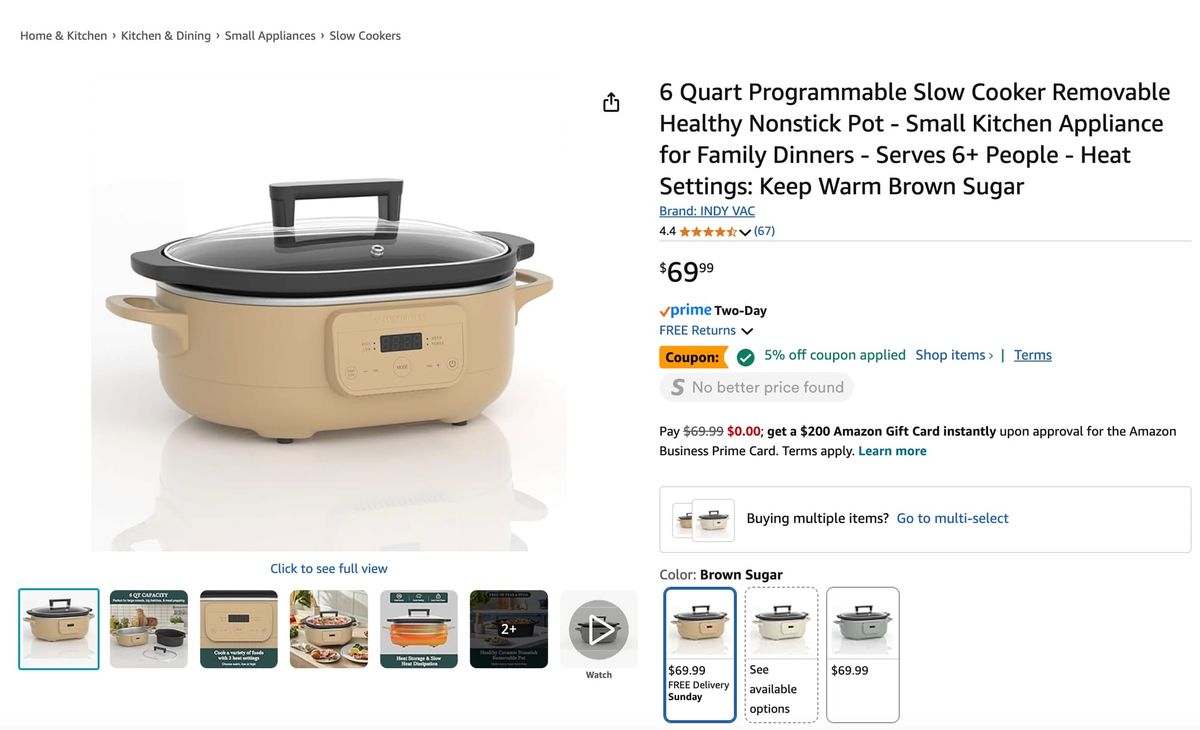🎉 Prime Day 2025 Just Got More Magnifique: 20% Off Most Beloved Slow Cooker + 5 Stunning New Colors!