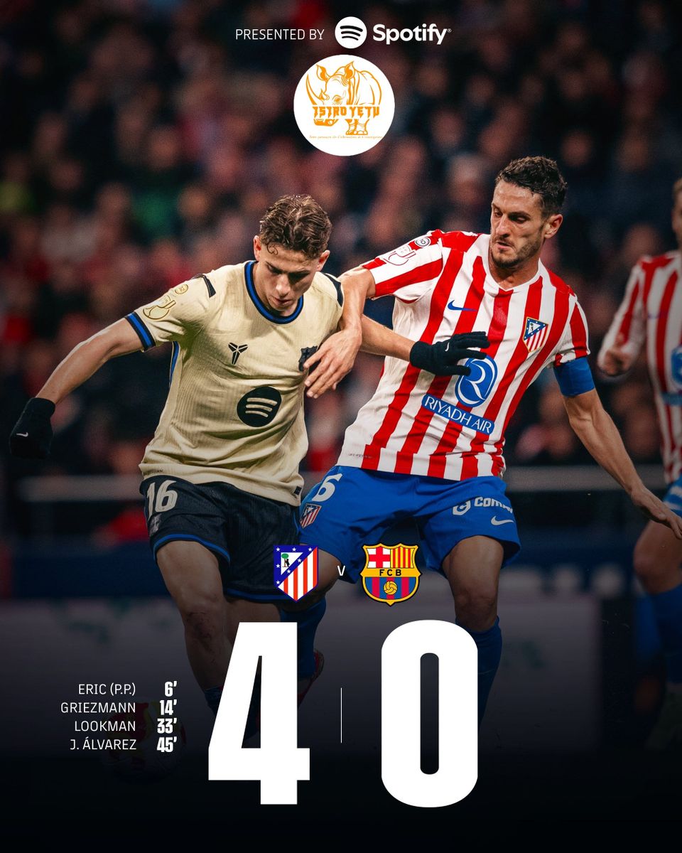 🚨 HUMILIATION : Le Barça sombre face à l'Atlético, Isiro Yetu vous raconte le calvaire des Blaugranas !