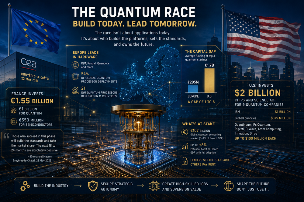 Why Europe's Quantum Race Can't Wait for the Application