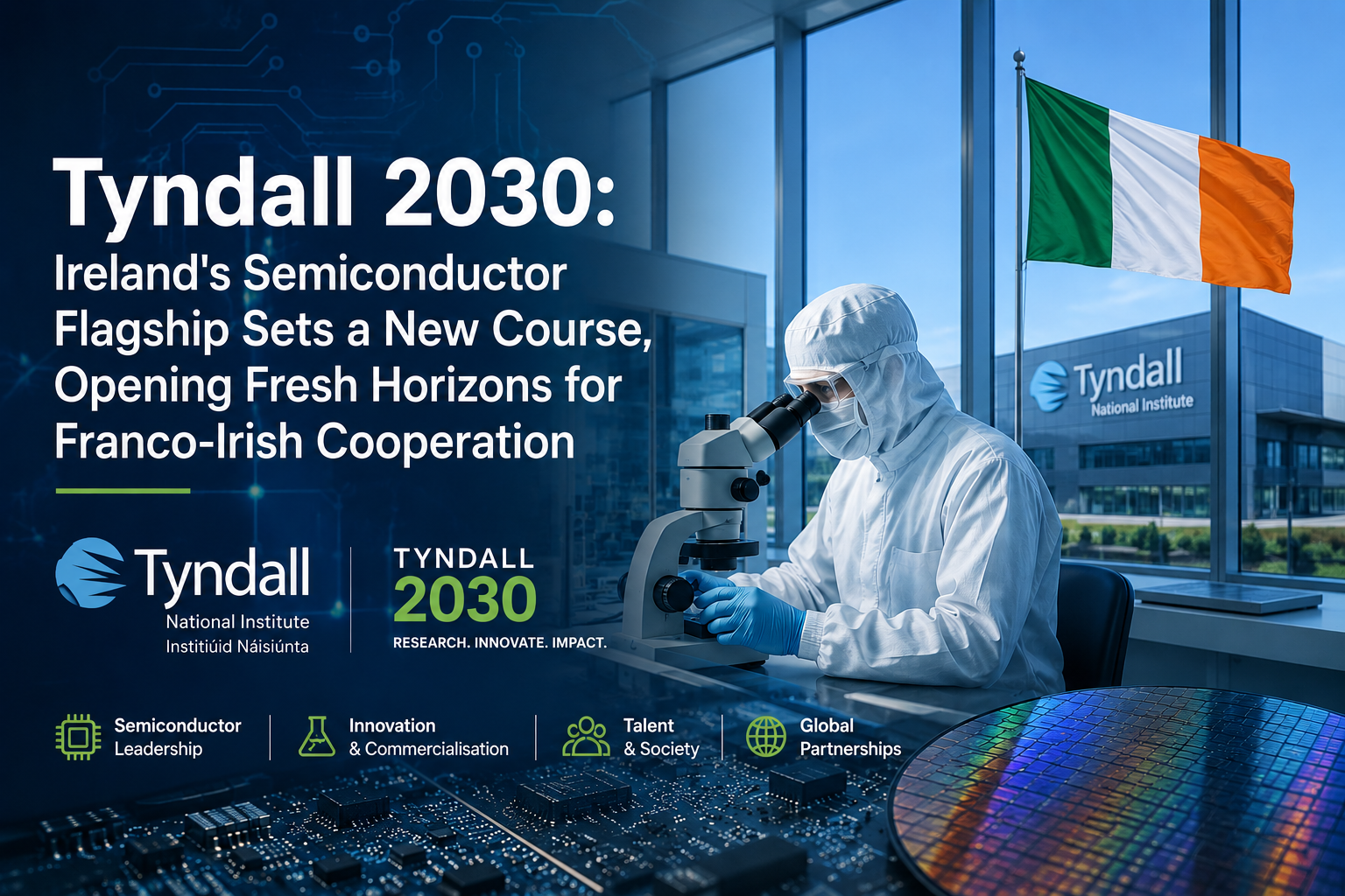 Tyndall 2030: Ireland's Semiconductor Flagship Sets a New Course, Opening Fresh Horizons for Franco-Irish Cooperation