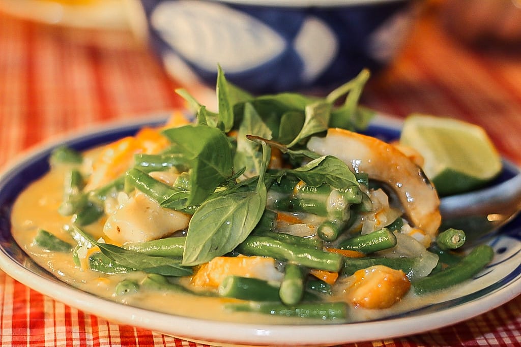 Traditional Khmer curry dish in Phnom Penh