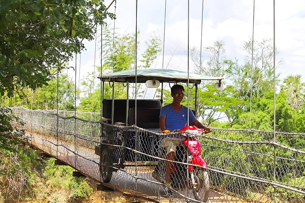 Our tuk-tuk driver in Battambang