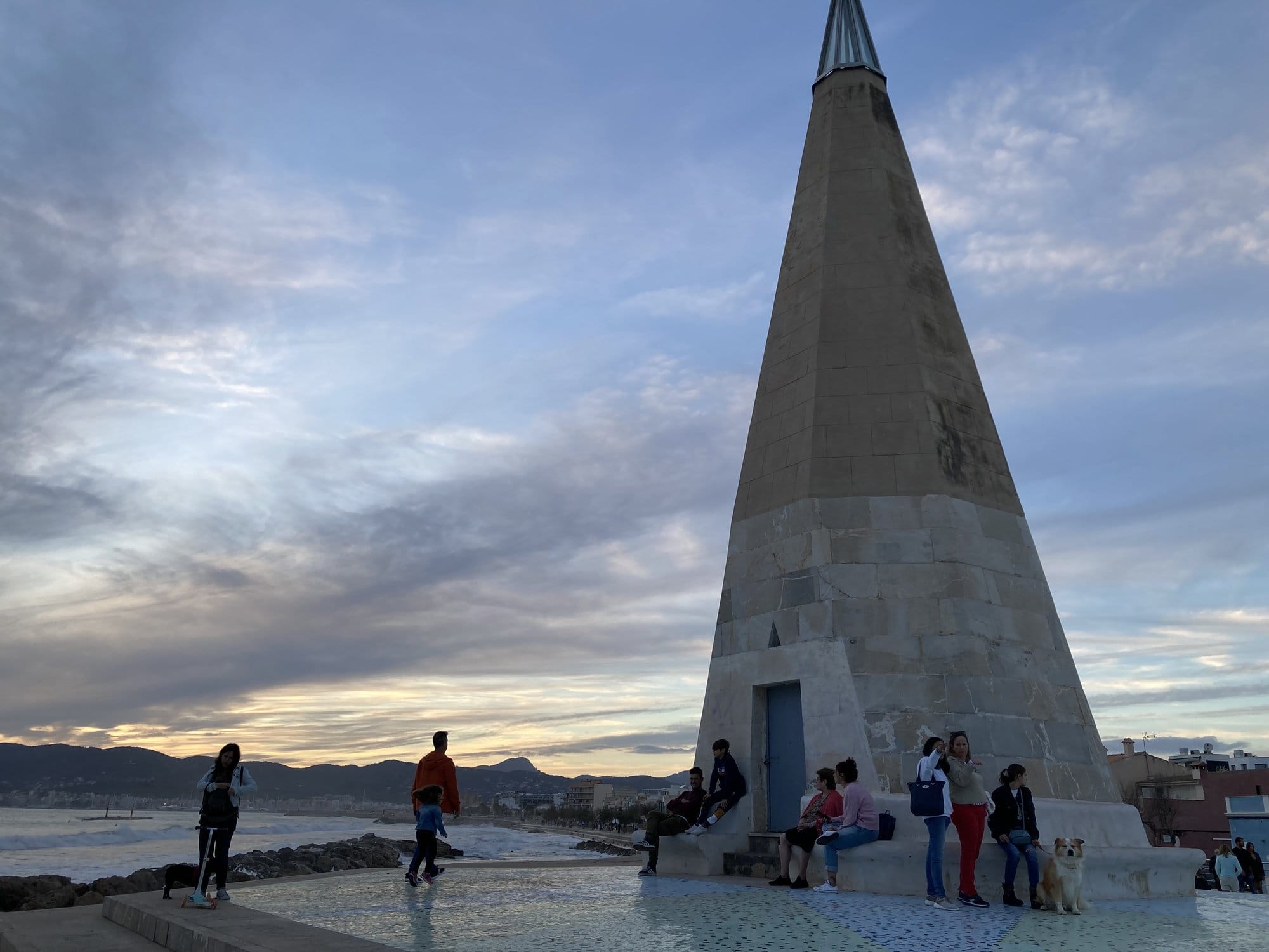 Lighthouse sunset — Palma, Spain