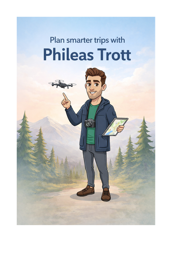 Meet Phileas Trott, your MapTrotting travel assistant