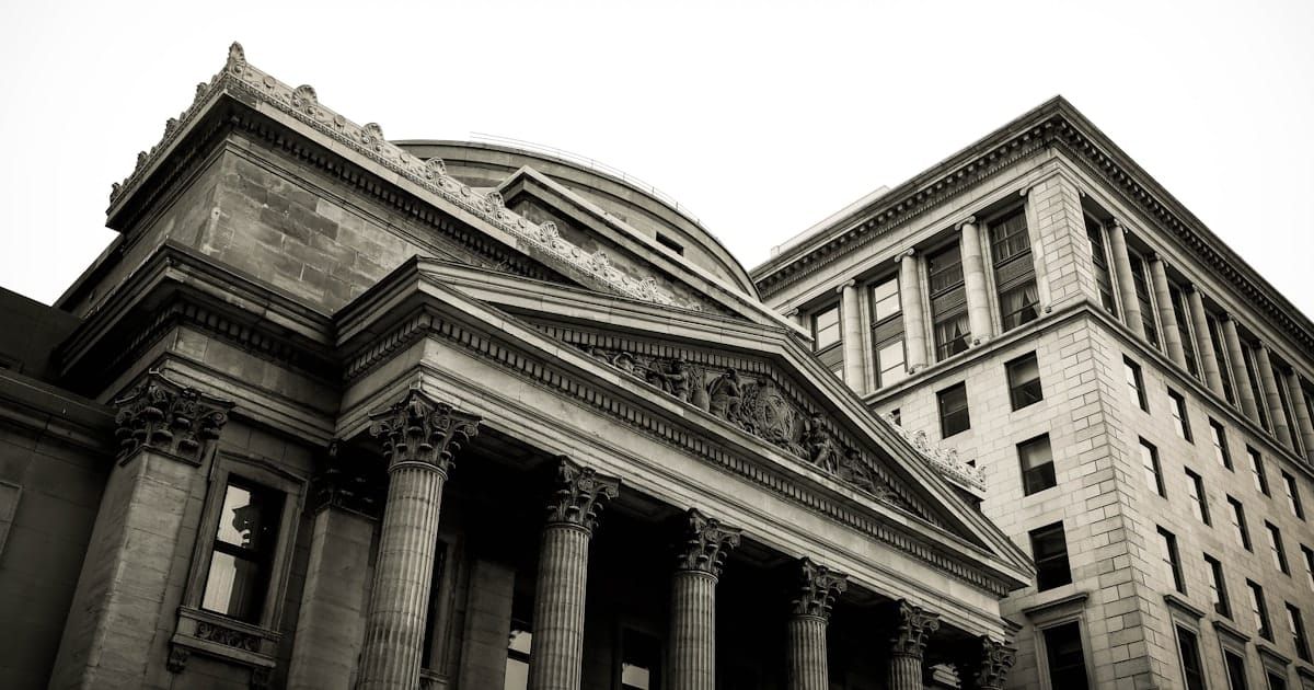 Modern bank building facade representing South Africa's banking sector