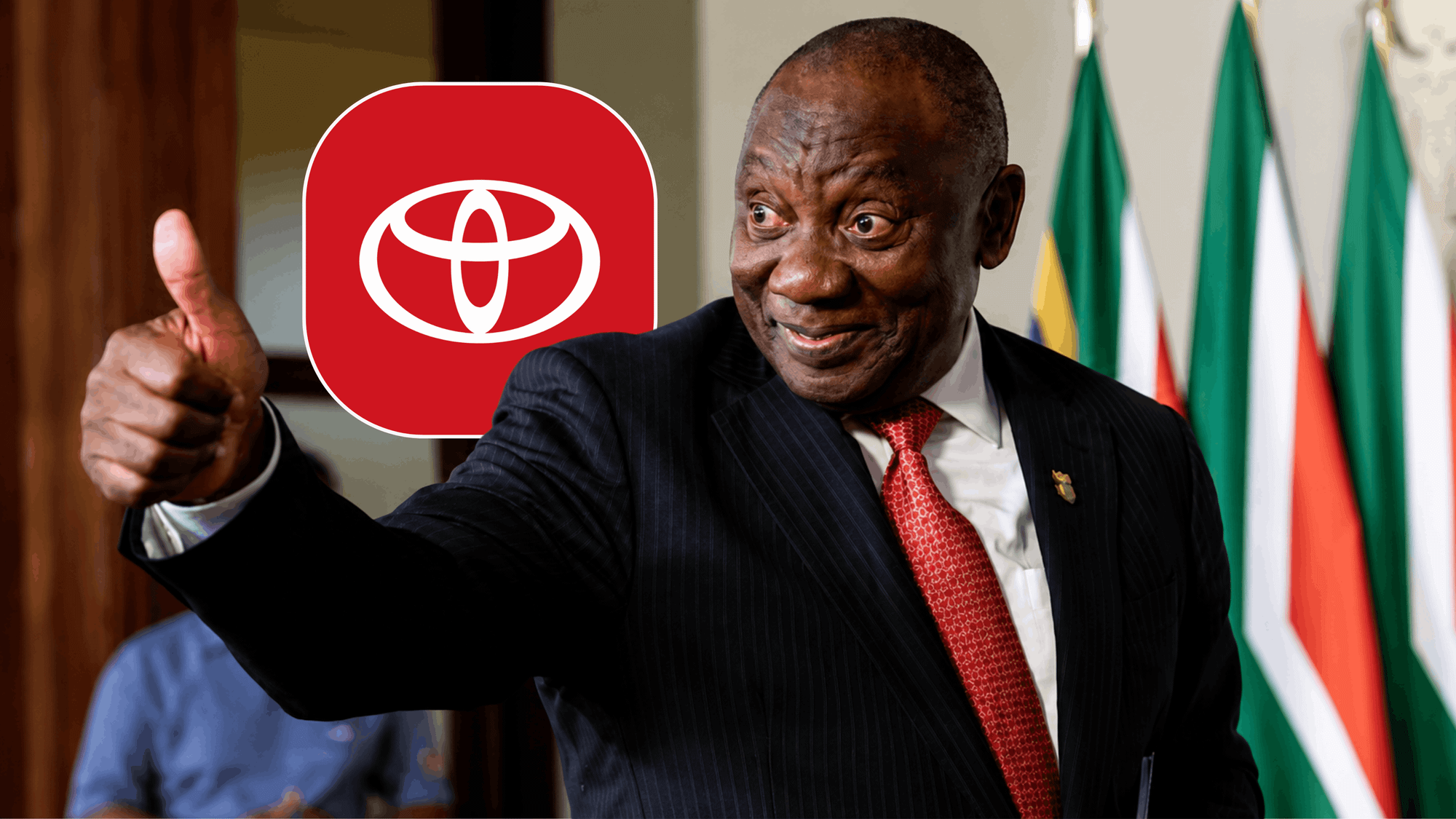 The new Hilux rolls off a new Durban line, and a president comes to watch
