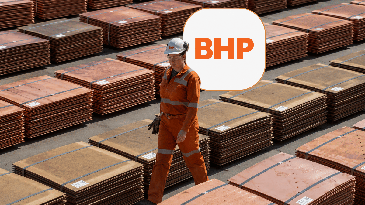 Copper just overtook iron ore as BHP's biggest earner for the first time