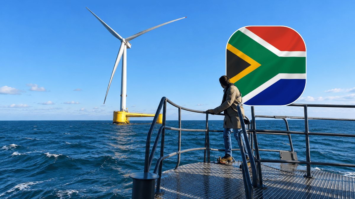 South Africa’s first offshore wind farm is taking shape off the KZN coast