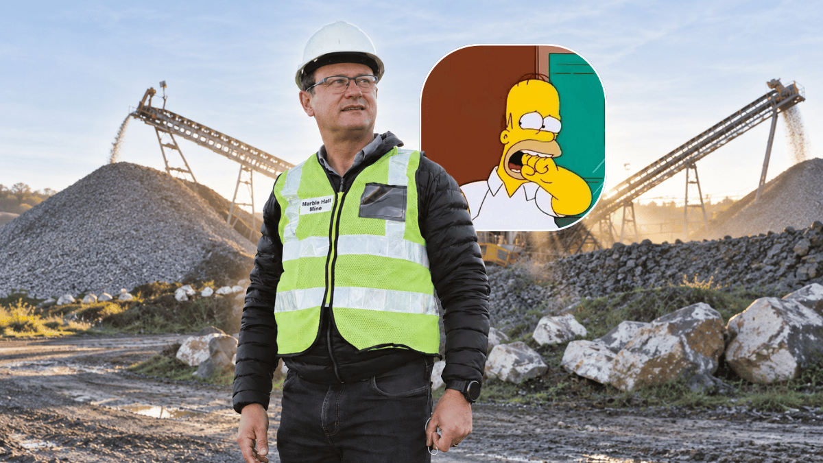 Afrimat's quarries are growing nicely, but iron ore has pushed the group's core earnings into the red