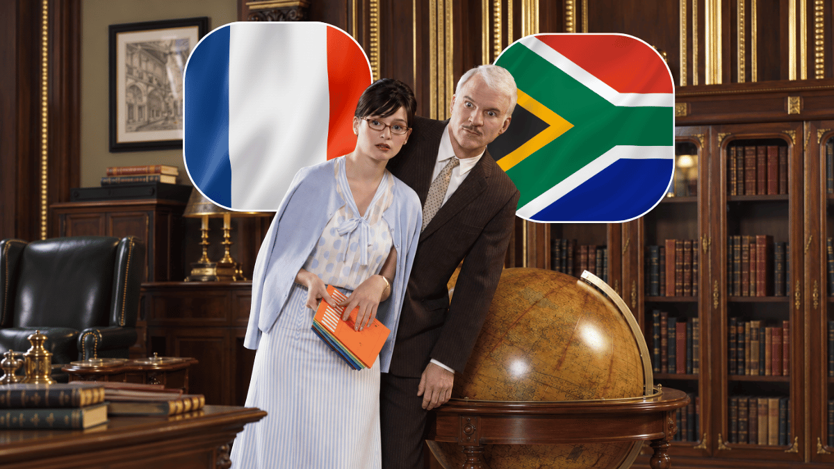 A strong dollar is dragging the rand down, while French debt worries pushed the euro to a 17-month low