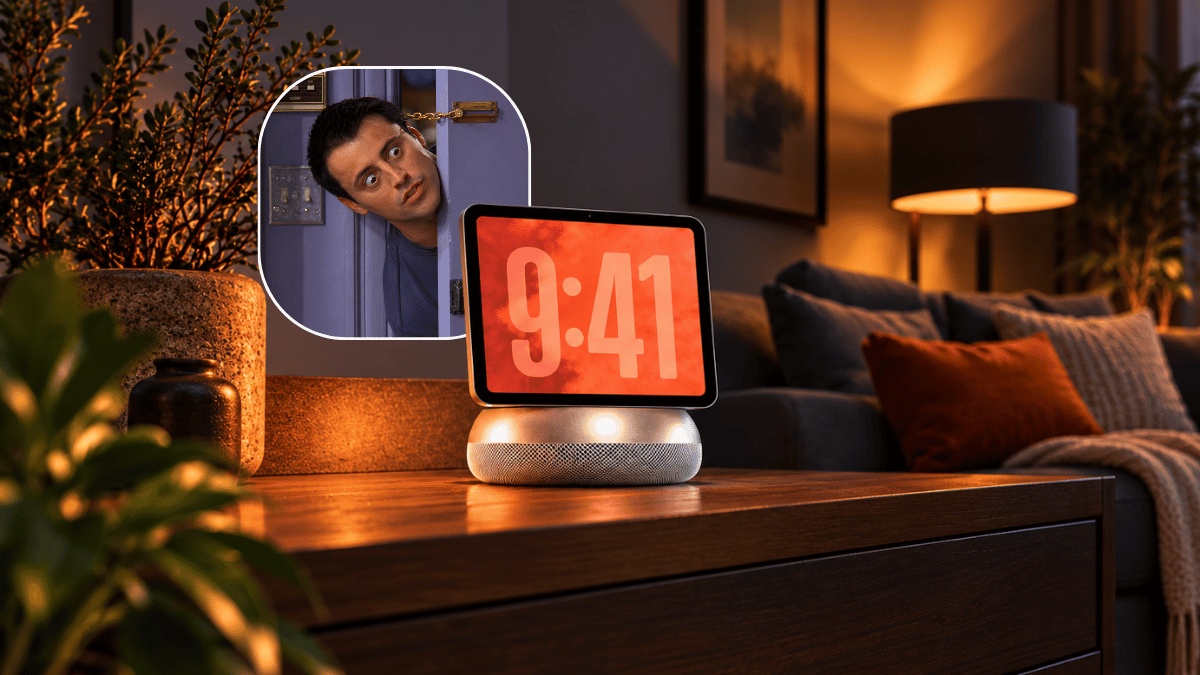 Apple new launch is called Welcome Home, and a kitchen-counter screen is reportedly the star