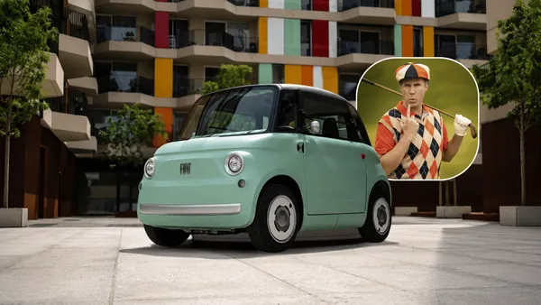 Fiat's smallest car is being sold to Americans who wanted a nicer golf cart